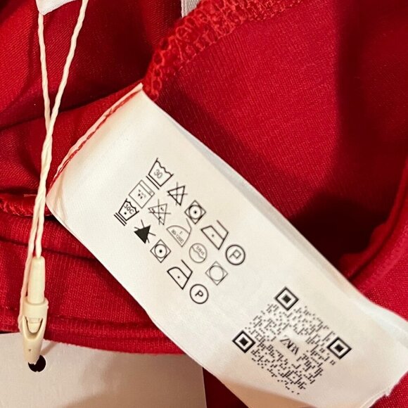 Host Pick ❤️ Zara Girls Size 12 Red Sweatpants Best Generation Cotton - Picture 10 of 10